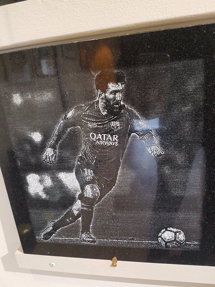 HowshamMemorial's tweet image. #Messi #granite engravings that can be done at our workshop and at affordable prices. Unlike large corporate firms! #local #independent #Suffolk #norfolk