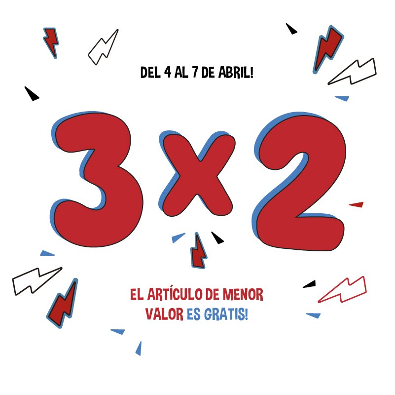 ⚡ 3X2 La prenda de menor valor es GRATIS! ⚡ Aprovechá el descuento en todos los locales y en el e-shop!

grisino.com/grisino.html