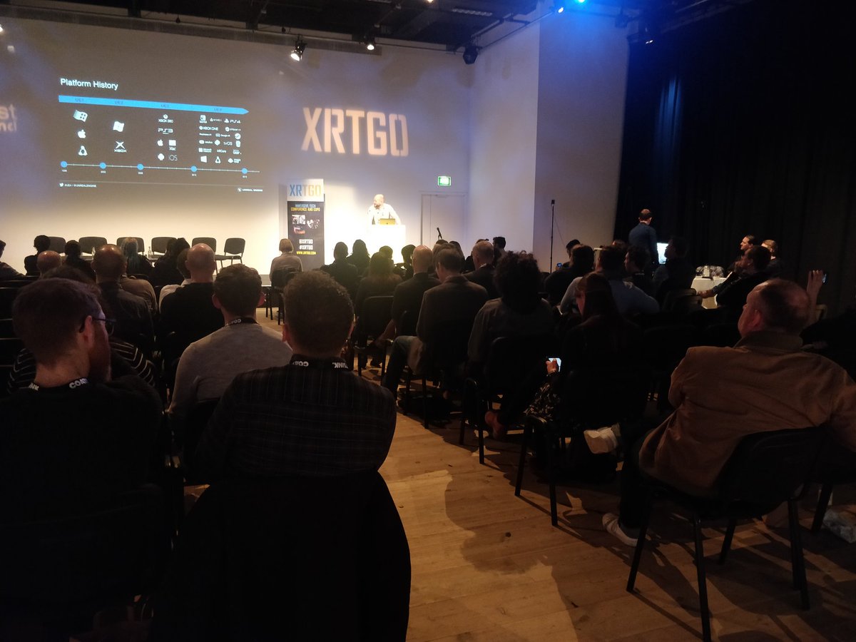 Super excited to have Alistair Thompson, Head of Innovation Lab London <a href="/EpicGames/">Epic Games Store</a> <a href="/UnrealEngine/">Unreal Engine</a> at #XRTGO this afternoon!

#XR #VR #AR #MR #immersive #unrealengine #epicgames