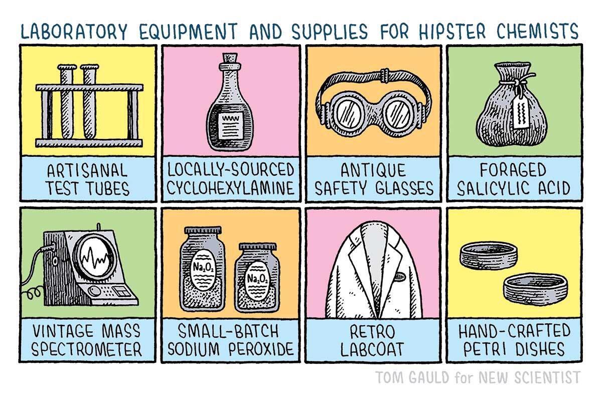 Hipster chemistry 🧪 #RealTimeChem #ACSOrlando #chemtwitter