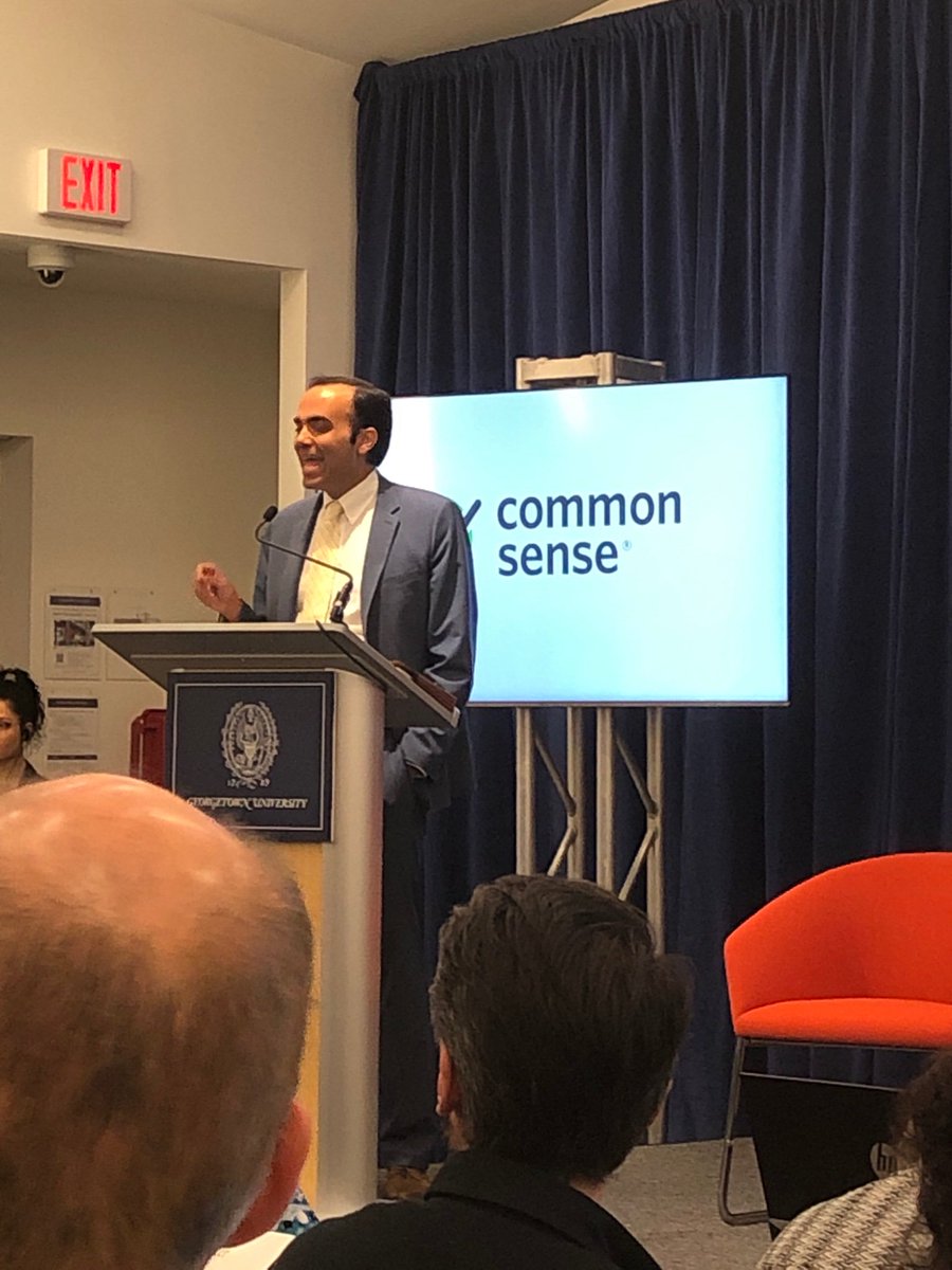 theberknologist's tweet image. Rohit Chopra on how the FTC holds tech companies responsible for protecting the privacy of children under #COPPA and how safe harbor provisions function.   #truthabouttech #dwb19 @CommonSenseEd