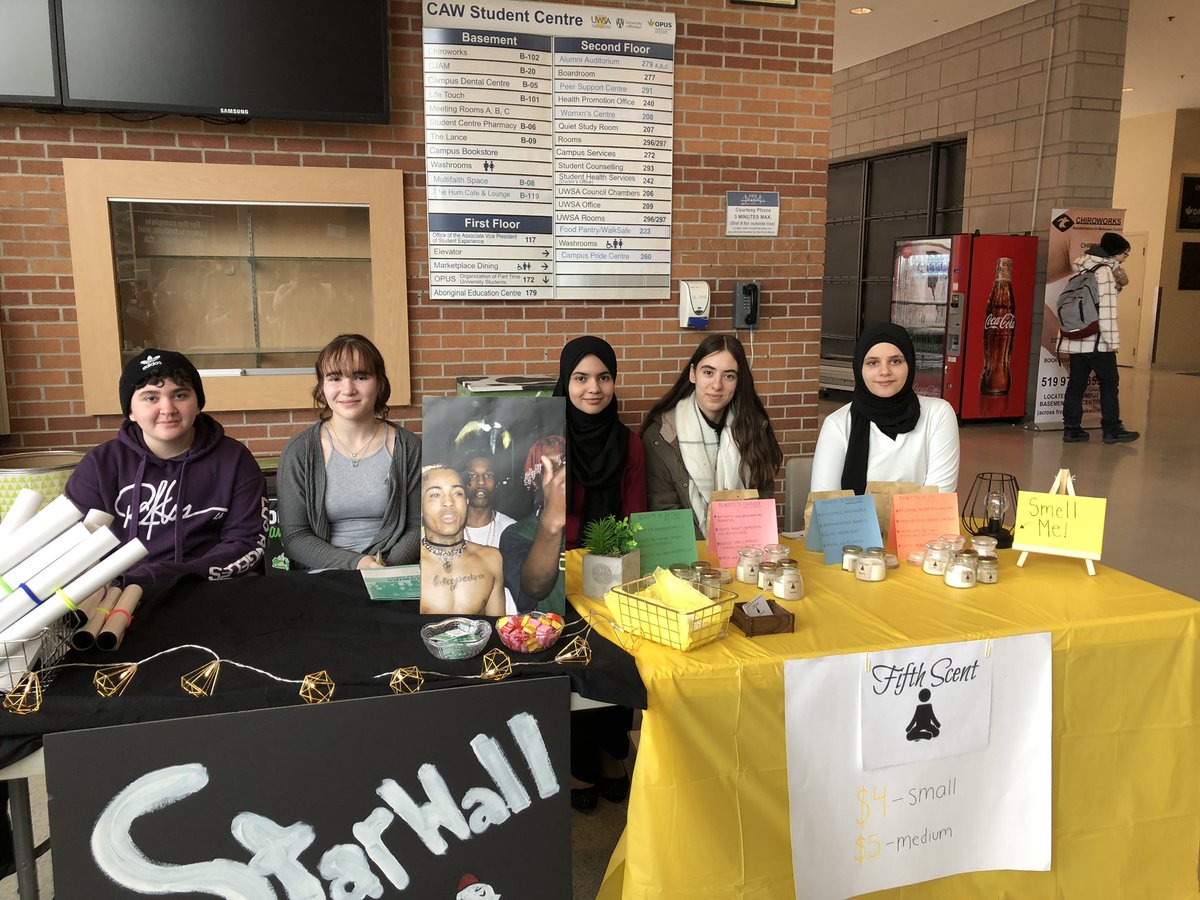 Some of the booths at today’s <a href="/youthrive1/">Youthrive</a> Market! 

<a href="/EnactusWindsor/">Enactus Windsor</a> 
<a href="/Enactus_Canada/">Enactus Canada</a> 

#Youthrive #YouthriveMarket #YQG #YQGEntrepreneurs