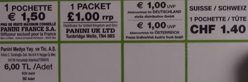 Road To UEFA Euro 2020 Adrenalyn XL is already on sale in Germany, but there's other countries that will have it on sale too.

1st photo is where the 24-pack boxes will sell;
2nd photo is where the 50-pack boxes will sell.

#roadtouefaeuro2020 #adrenalynxl #panini #tradingcards