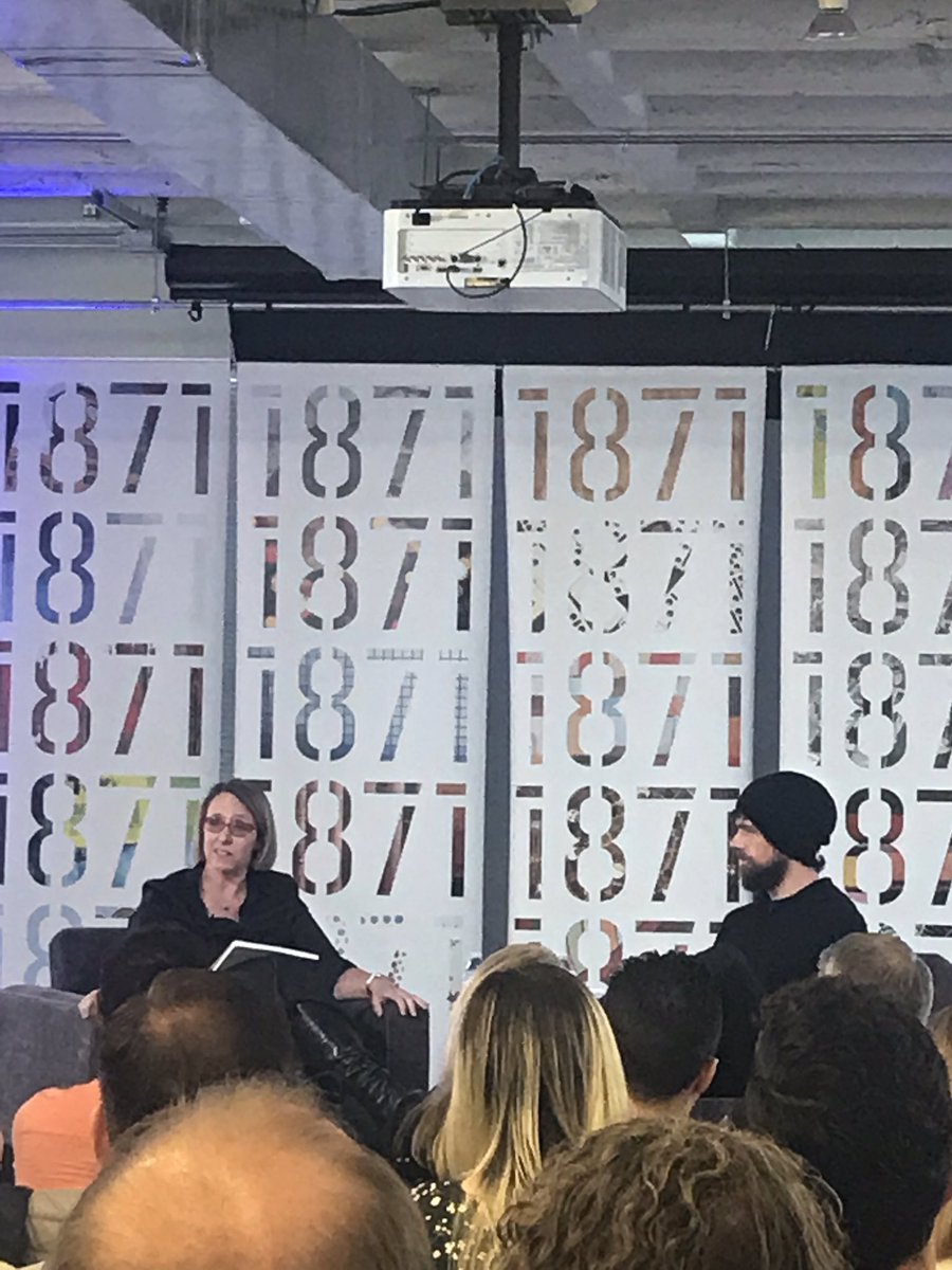 edorr's tweet photo. At @1871Chicago listening to @jack Dorsey discuss @Twitter’s origin story #TweepTour https://t.co/YzqtVlSe1y