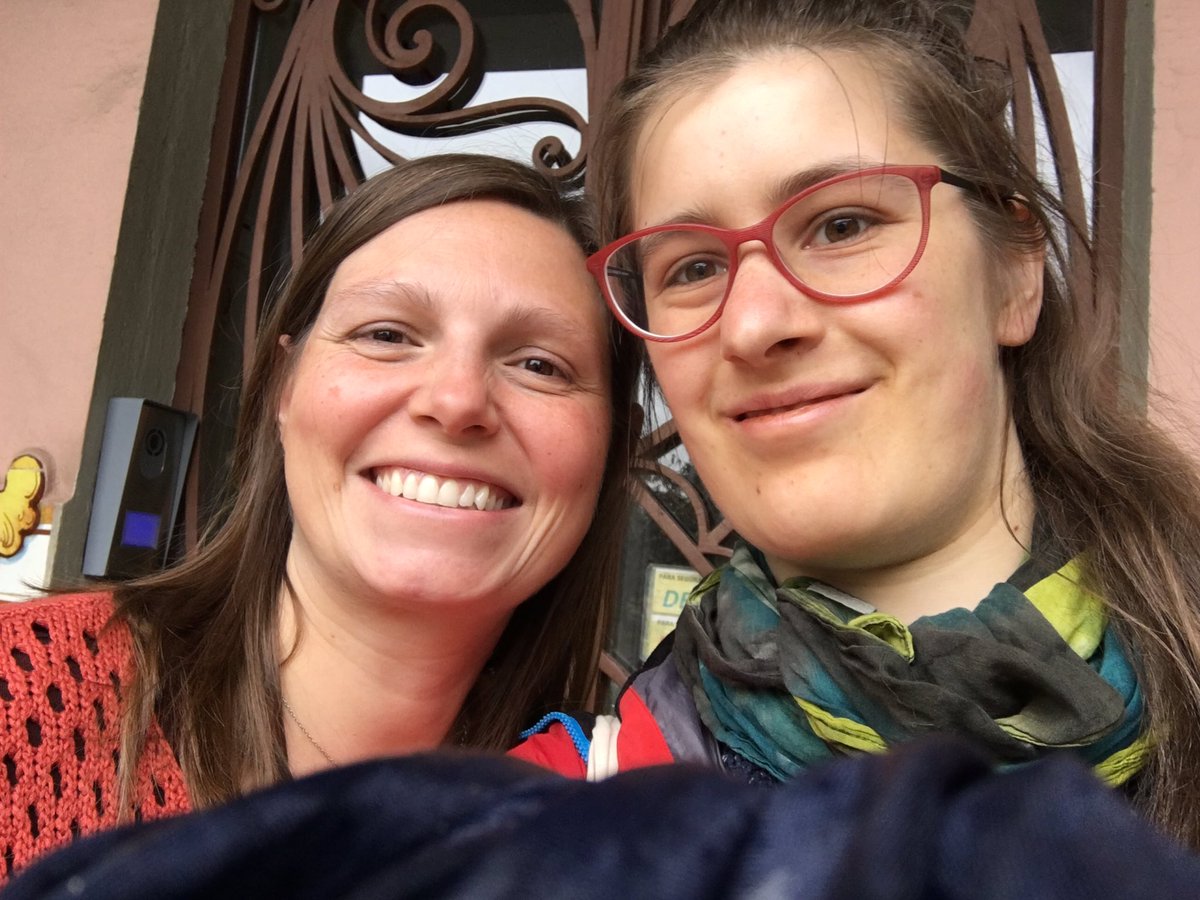 RTimotea's tweet photo. #ICPC2019 #QuestIntroHosts this is Luísa. She welcome me, hosted me and recommended me many great things from Porto, for which reason I am really grateful to her. https://t.co/kiOtX2Pabm