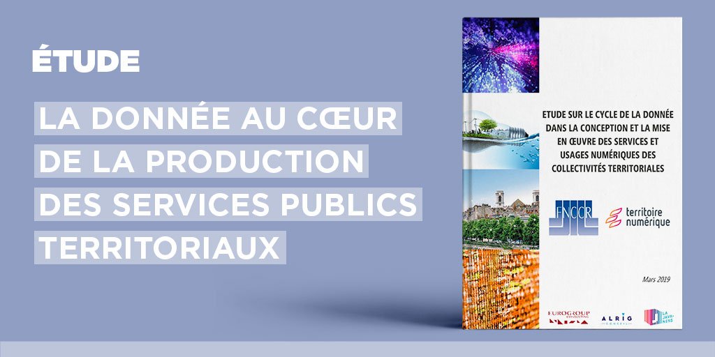 #Étude | "Permettre aux #CollectivitésTerritoriales de maitriser chacune des étapes du cycle de vie de la donnée." #Data
Découvrez notre étude réalisée auprès de la <a href="/fnccr/">FNCCR</a> en partenariat avec <a href="/alrigconseil/">Alrig Conseil</a> et @LaJavaness : eurogroupconsulting.com/actualites/pub…