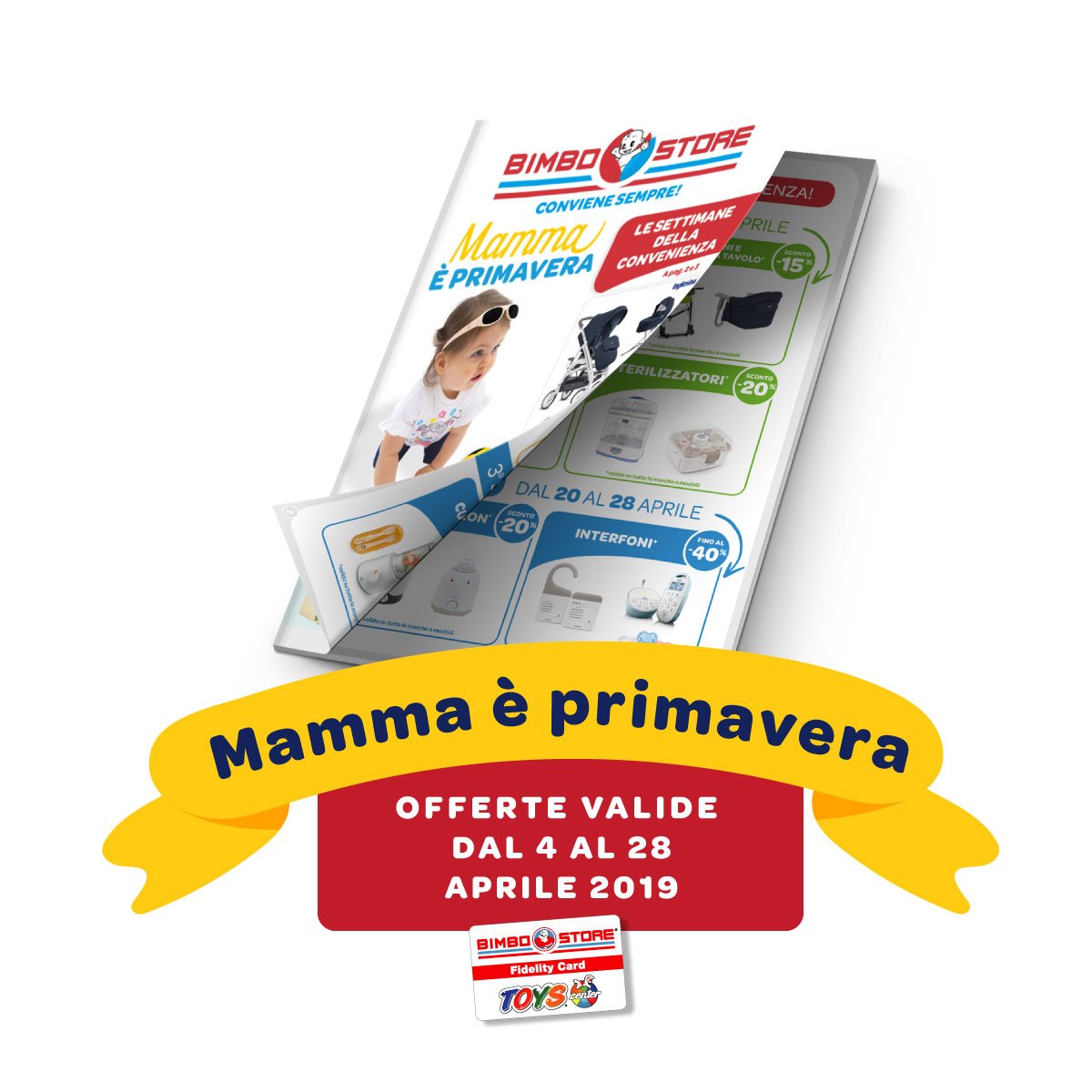 Bimbo_Store's tweet photo. Mamma è primaveraaaaaa e da Bimbostore si festeggiano LE SETTIMANE DELLA CONVENIENZA: tanti sconti diversi per 3 settimane su numerosi prodotti e categorie! 
Scoprite qui il nuovo volantino : https://t.co/NCcPanPu5P https://t.co/qWVPvE34t4