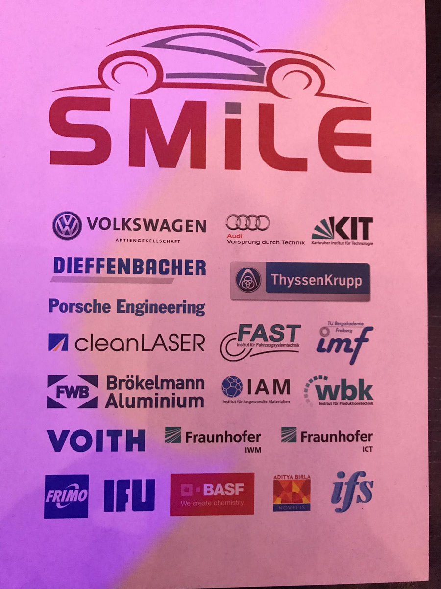 FRIMO_Group's tweet photo. Der VDI-Kongress PIAE 2019 zeigte vom 3. bis 4. April im Mannheimer Rosengarten die künftigen Anforderungen an Kunststoffe im Auto. Automobile Trends wurden dieses Jahr in der New Mobility Area vorgestellt, wo FRIMO mit weiteren Projektpartnern das "SMiLE Exponat" beisteuerte. https://t.co/eu7qez0BTc
