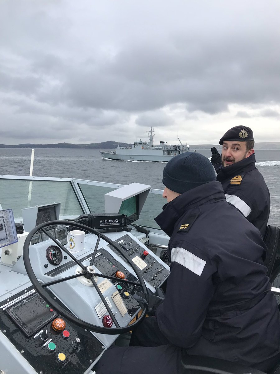 Great day spent out on exercise with the Royal Navy on an engagement event, taking part in naval exercise in the Forth of Clyde. Up close and personal to see what they do for our country on a daily basis #HMSTracker @RNinScotland @BotfieldColin