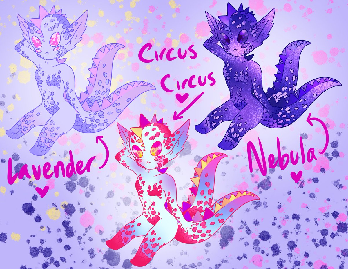 Sleepystardrops's tweet photo. Made this alien race lol these are for sale 15$ each if you want more than one we can make a deal :p #adoptables #aliens #dragons #dinosaur #art #doodle #doodlesofinstagram #artistsoninstagram #chibi #furry #characterdesign #ipad #procreate #ArtistOnTwitter https://t.co/ENbmKQdpsL