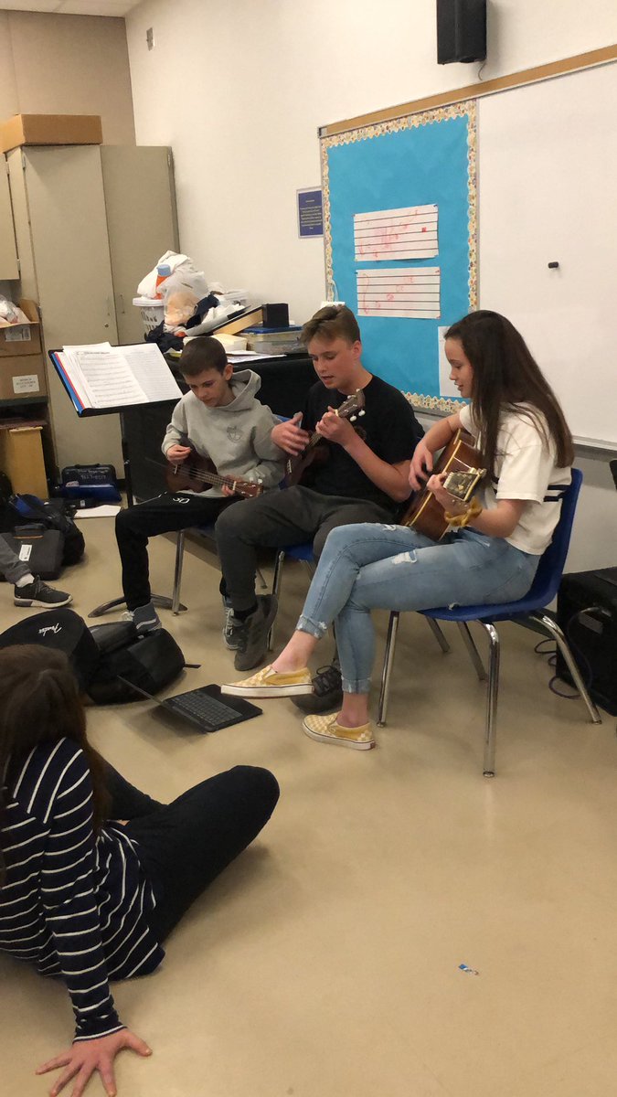 Definitely going to miss this elective, such a talented group of students! #stringtheory #lastday <a href="/SLHeights/">Spring Lake Heights</a>