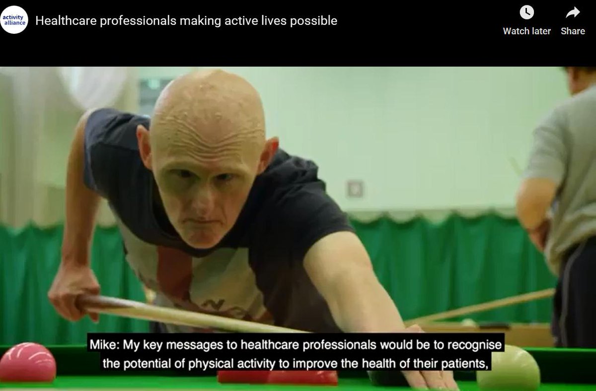 Chris_Hornby83's tweet photo. Great to see snooker alongside other sports in @AllForActivity new video promoting the message that sport and activity can be inclusive whilst also having big benefits for its participants and the health service #cue4all https://t.co/Gkeh91tzJt https://t.co/ob10hTVR0k