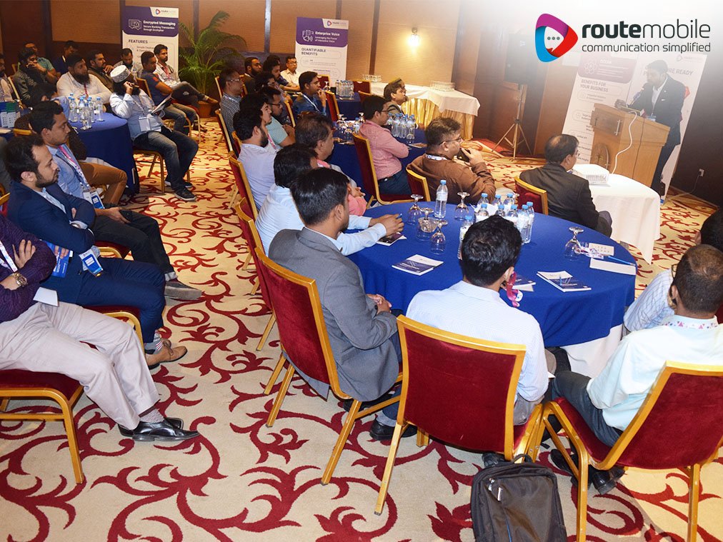 routemobile's tweet photo. Concluding our participation at this year’s #Dhaka workshop. It was an amazing opportunity to network
with some of the best operators, enterprises and industry people from Dhaka.
#RouteItRight #A2P #OmniChannelCommunicationsPlatform #Mail2SMS #CPaas #OCEAN #RCSBusinessMessaging https://t.co/kPz0E8N2VG