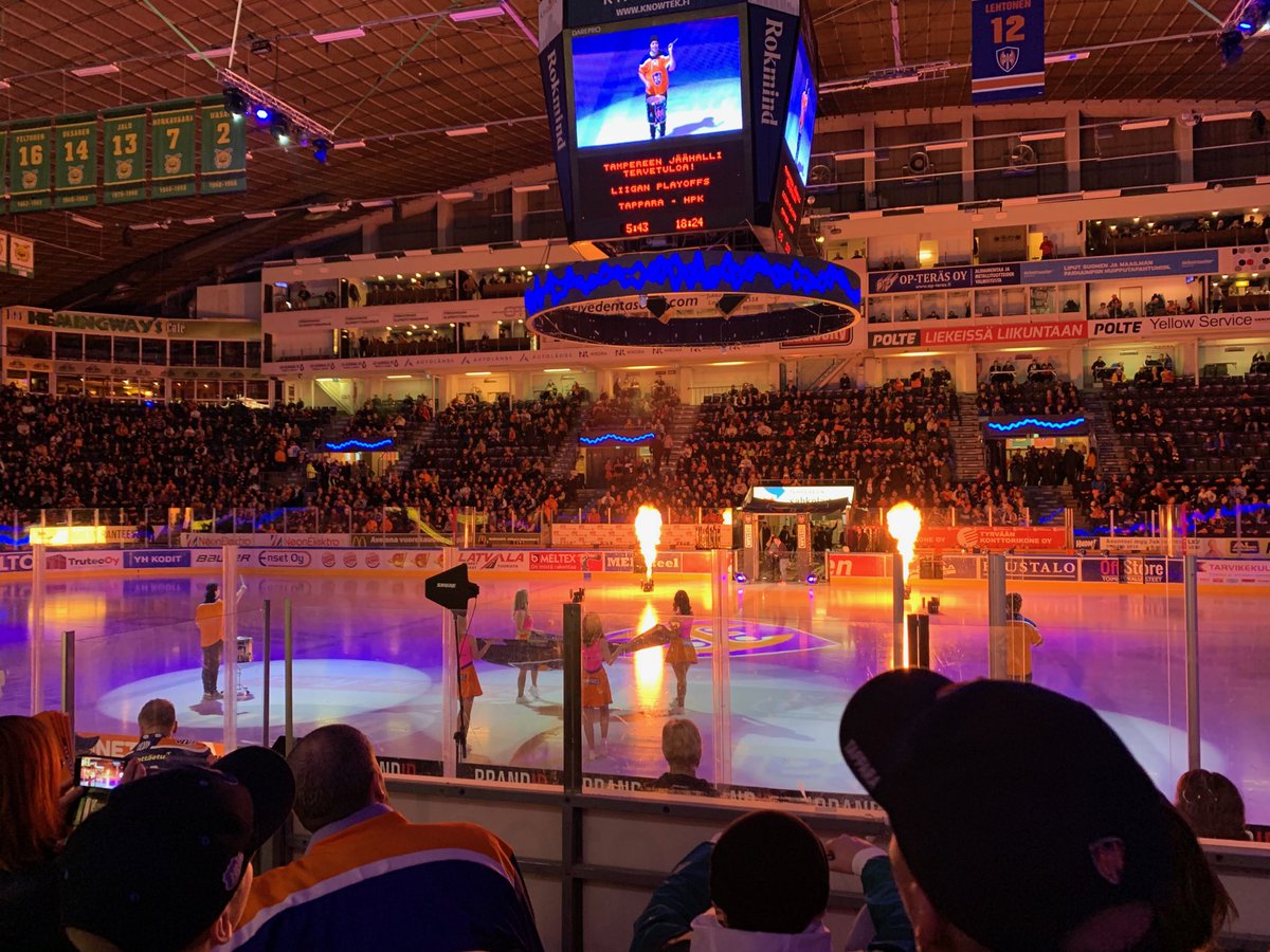 Ja taas mennään pitkää kevättä. #meidänkoti #tappara #hpk #liiga