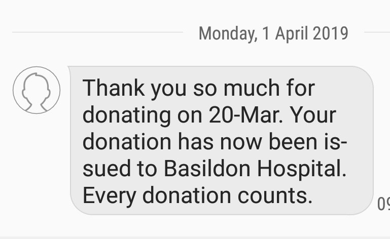 SophieFawson's tweet photo. Thank you to all the blood donors who have donated and saved the lives of people very close to me - this is the least I can do π
If you are able to, please consider becoming a blood donor. It's super easy and you get free tea and biscuits! @GiveBloodNHS
#10donations #savealife https://t.co/U9jnhDbNd9
