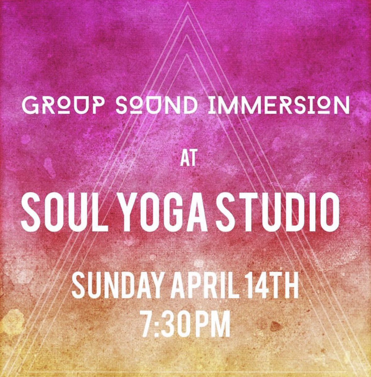 BeTheLightRocks's tweet photo. Hey #OKC , our next group sound immersion is at the lovely @soulyogaokc on Sunday, April 14th at 7:30 pm. Visit https://t.co/1MlJ2BAgfW to sign up! #soundimmersion #soundhealing https://t.co/38yQC3HQ1F