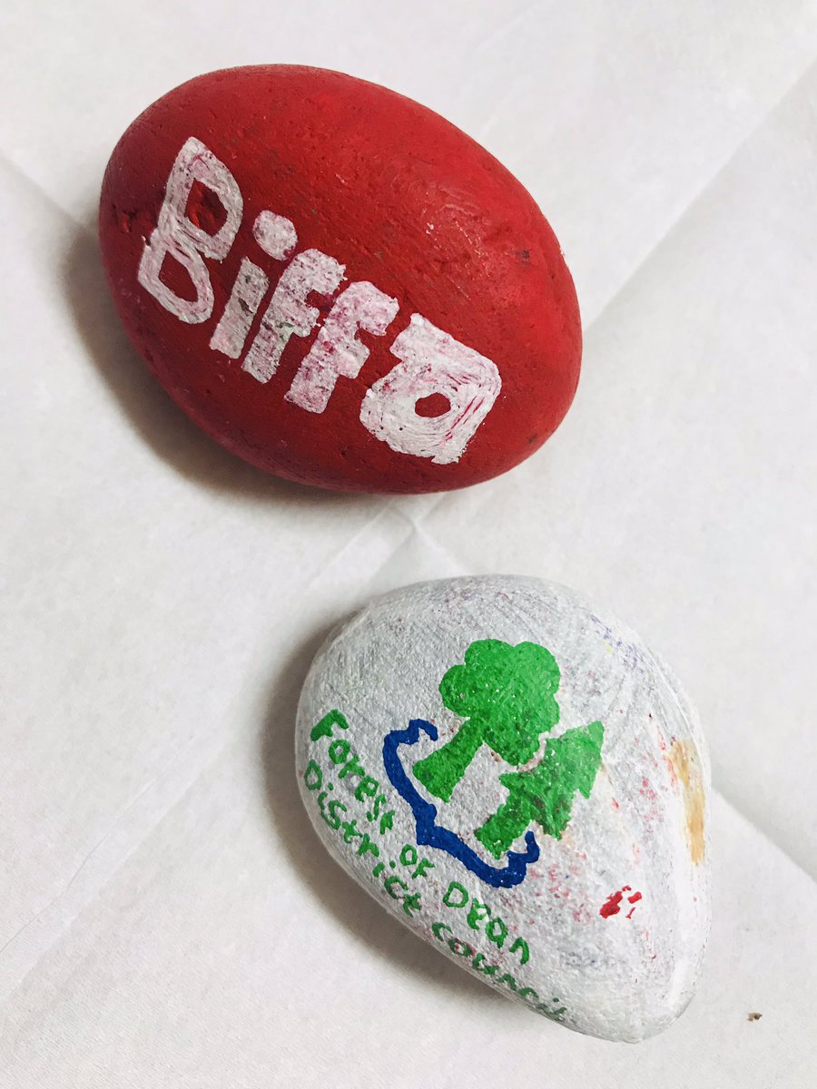 Pebble art by <a href="/GCSFS/">GC FoundationStudies</a> student Alex who has a keen interest in <a href="/Biffa/">Biffa</a> lorries. #ForestOfDeanDC <a href="/Gloscol/">Gloucestershire College</a>