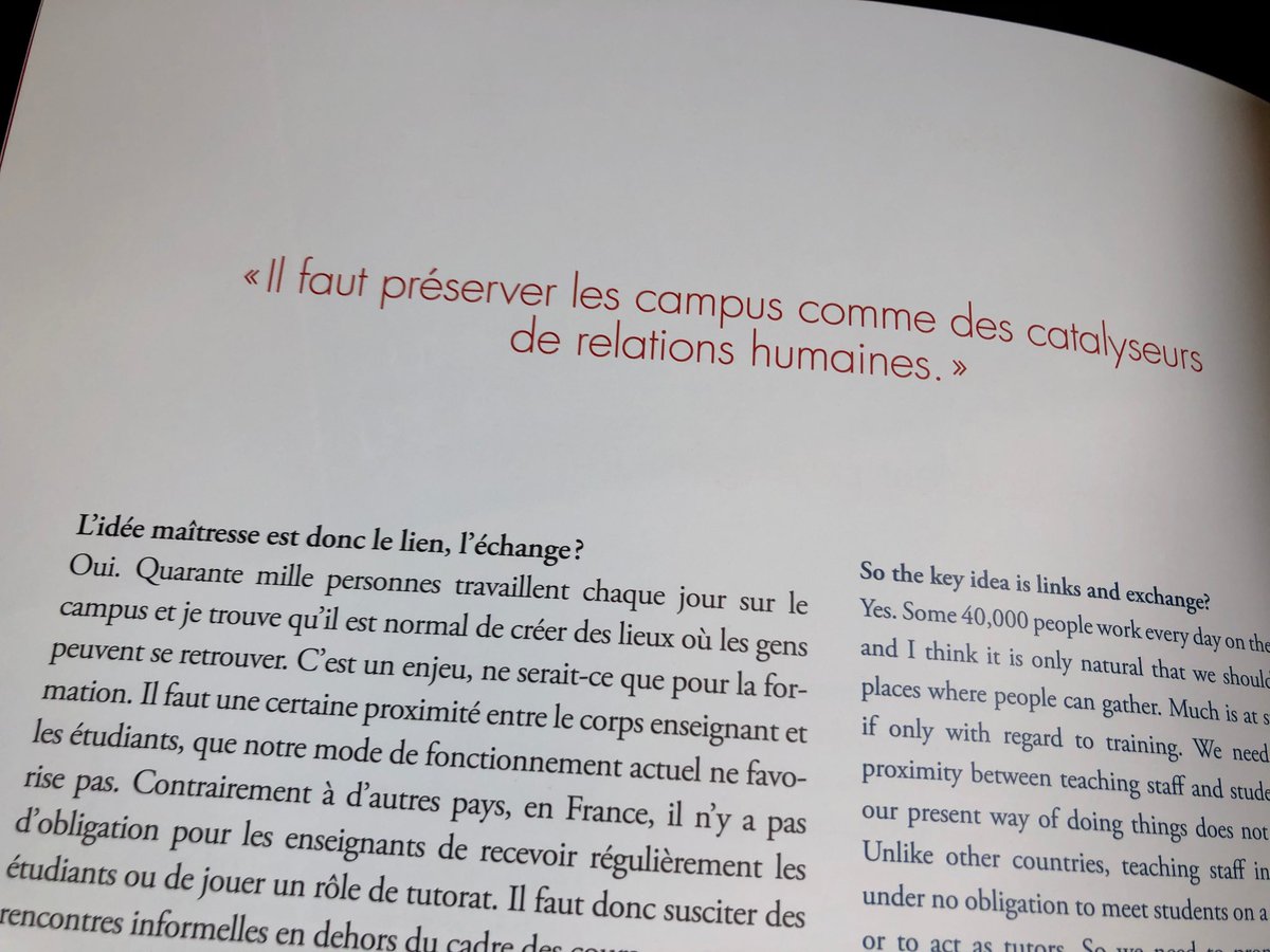 PierreBoudes's tweet photo. Au revoir Grenoble @u_grenoblealpes ! #Bootcamp6 @VpNum
« Il faut préserver les campus comme des catalyseurs de relations humaines », à l’heure de la transformation numérique cette phrase de Farid Ouabdelessam de 2012 redonne du sens à l’Université https://t.co/ga4CVepUJ7