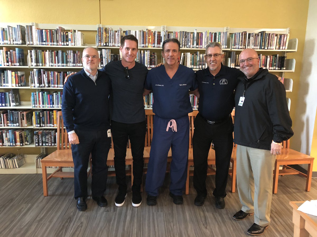 BCAA_Sports's tweet photo. Served on the Charity of Champions Scholarship Selection Committee yesterday afternoon @WestBrowardHigh. Special thanks to @DrAlDeSimone for giving back in a huge way! All of the students we interviewed were amazing.  Feeling positive about our future! #TOGETHER @larryblustein https://t.co/N9GNyv9axi