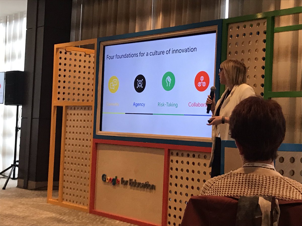 SchlieReed's tweet photo. Excited for a day of learning around Design Thinking at #ForwardWisconsin and to bring ideas back to the @SDNBSchools #GoogleEdu #SDNBLearns @Haebig https://t.co/p9wKkPMWTH