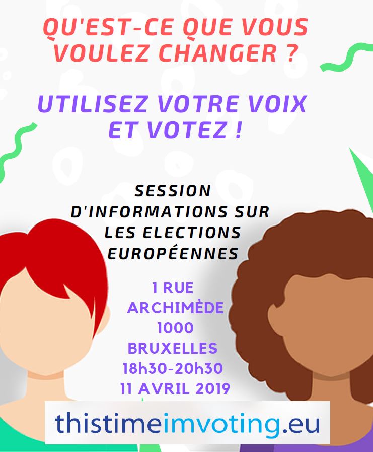 EuropeanFutureF's tweet photo. Delighted to be co-organising this upcoming #ThisTimeImVoting French-speaking event on the #EUelections2019 in #Brussels - inform yourself & #HaveYourSay 🗣️ Join us on 11th April to learn more! 👉 https://t.co/Ir4NO8Wbkj
#Bruxelles #Belgium #Belgique #TTIV https://t.co/59XL2z90mf