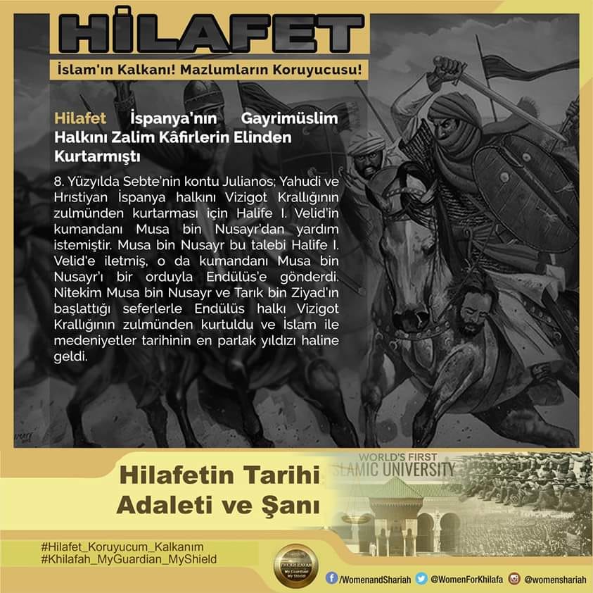 kdkadin's tweet photo. #Hilafet_Koruyucum_Kalkanım #Khilafah_MyGuardian_MyShield ⁧#الخلافة_رعاية_وحماية⁩
#YenidenHilafet #ReturnTheKhilafah #أقيموا_الخلافة
Hilafet İspanya’nın Gayrimüslim Halkını Zalim Kâfirlerin Elinden
https://t.co/MsjqL56Vdj https://t.co/l5lMljRJhl