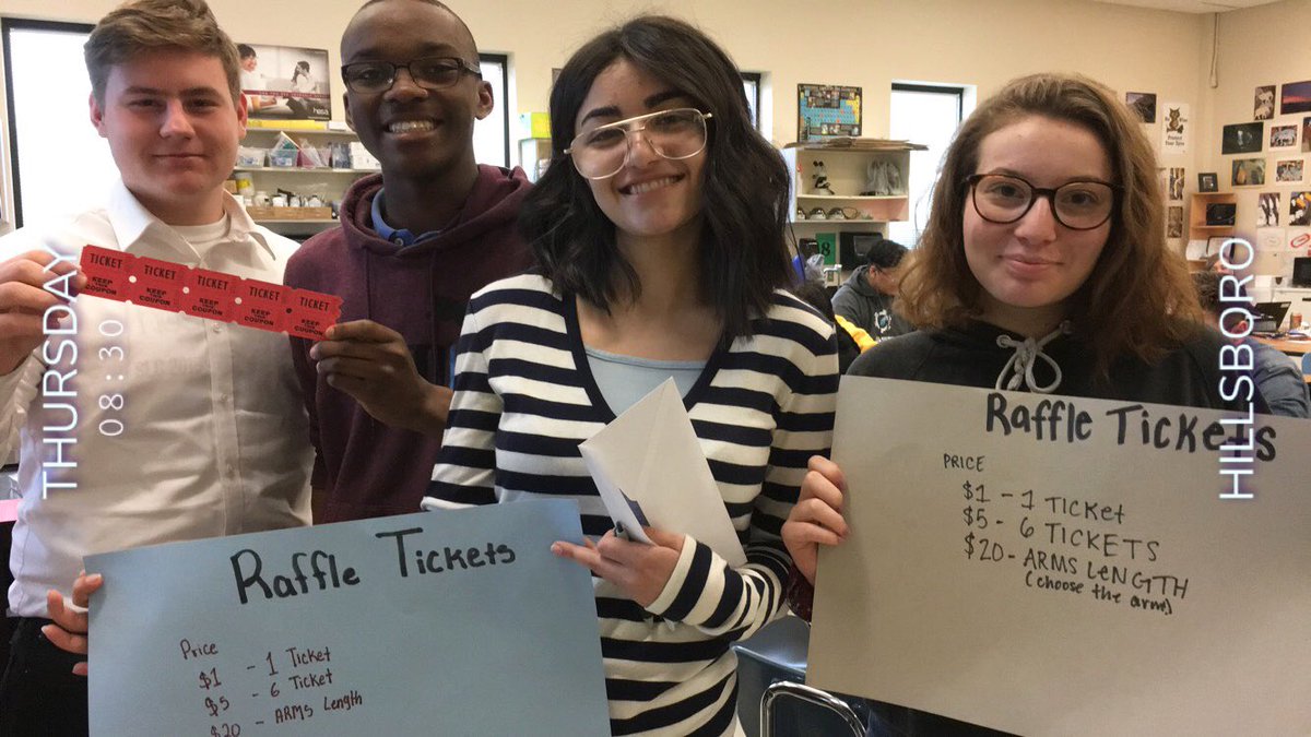 Support HS2 HOSA and buy 50/50 raffle tickets at the PTO Auction tonight! @HS2huskies