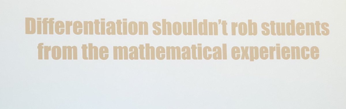 “What’s the difference between making math easy and making math accessible?” #NCTM2019 <a href="/gfletchy/">Graham Fletcher</a>