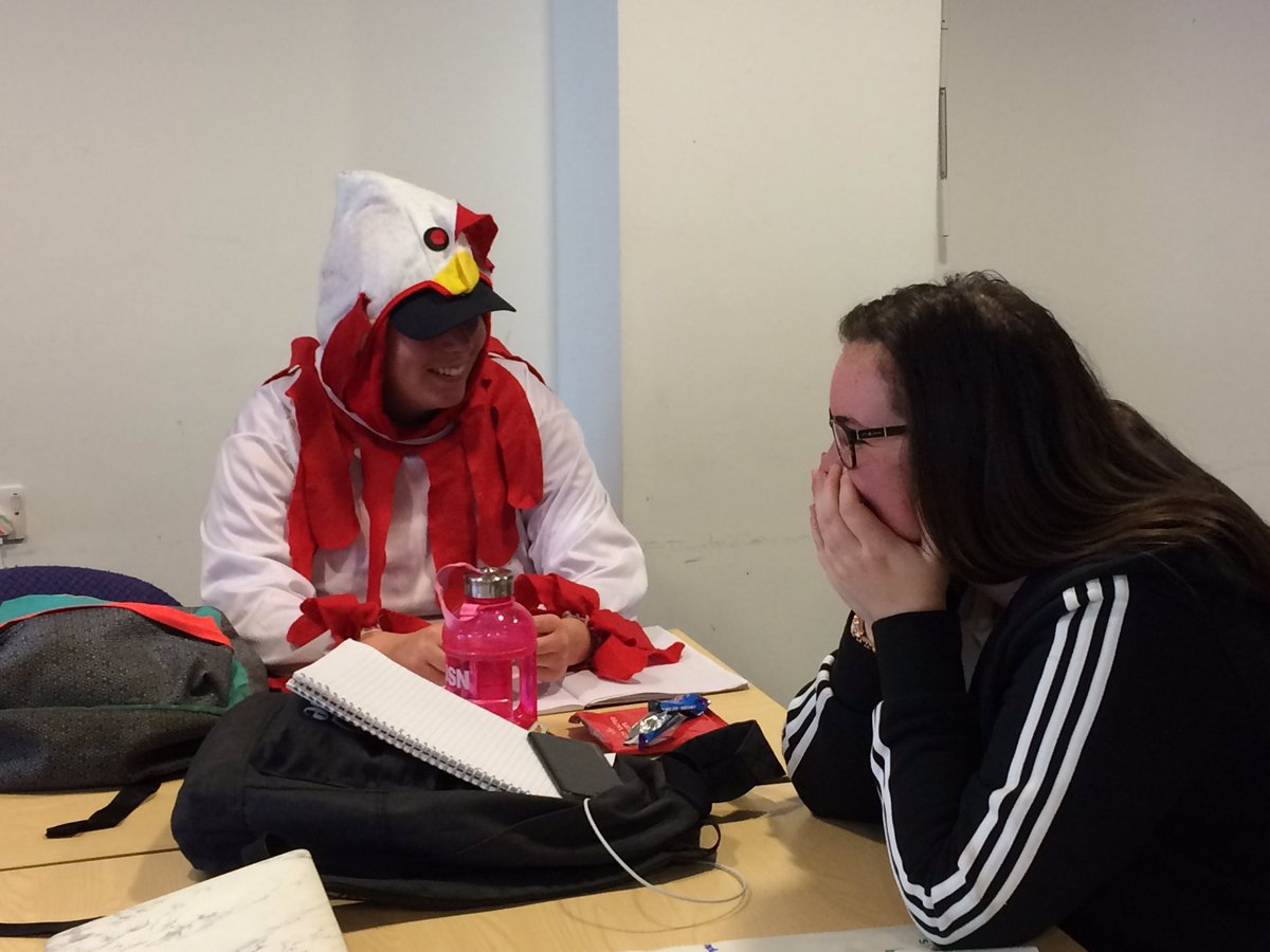 BeckettSportDev's tweet photo. Interesting...hatching a plan for their assessment #punintended https://t.co/tuJJeVjeyx