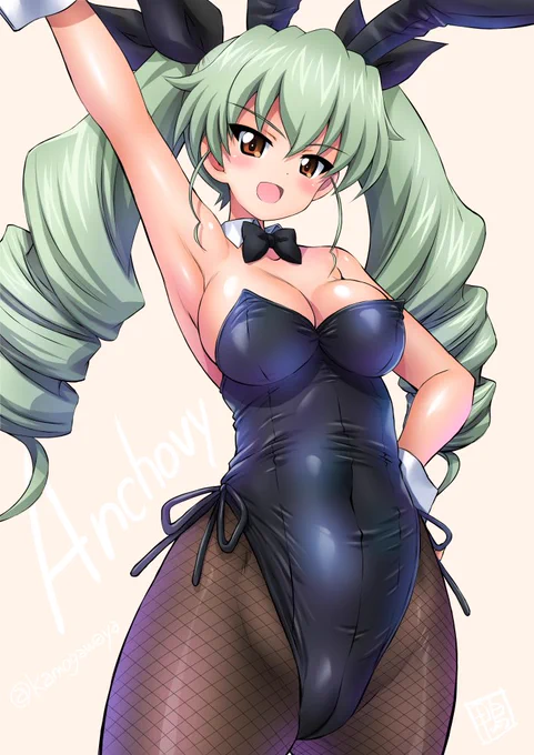 Σ((>ω< ;)遅くなったけど今日のガルパンバニー絵。その14。
ドゥーチェ!٩( 'ω' )و ドゥーチェ!٩( 'ω' )و 