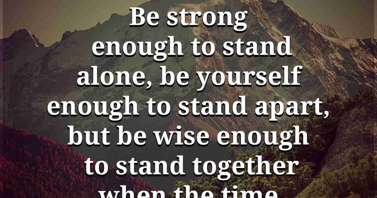 QuotesNutrition's tweet photo. Be strong enough to stand alone, be yourself enough to stand… https://t.co/QECXeoYgUH https://t.co/VxPGq3AXQH