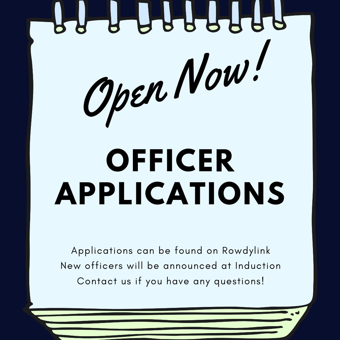 UTSA_ALD's tweet image. Officer Applications for the 2019/2020 year are now open on Rowdylink!!! Please contact us if you have any questions. Application closes April 14!

#utsa #utsa22 #classof22 #ald #alphalambdadelta #utsaald