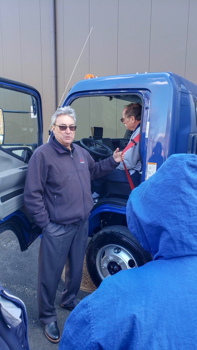 PittSurplus's tweet photo. Our 100% ELECTRIC box trucks have arrived! This is the first step in transforming our fleet to be more sustainable. Our team is eagerly learning best practices so we can start utilizing the trucks ASAP. #PittSurplus #PittSustainability #Fuso https://t.co/MVWEHI49LT