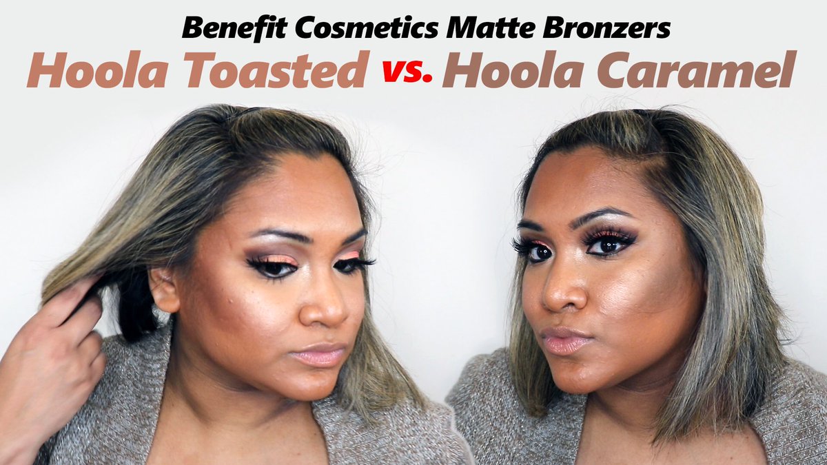 on Twitter: "Check out my new video on YT reviewing New Benefit Hoola Matte Bronzers: Caramel and Hoola Toasted click here: https://t.co/DAekZer3QI #beauty #bronzer #bronzers #makeup #Newmakeup #woc #beautyblogger #