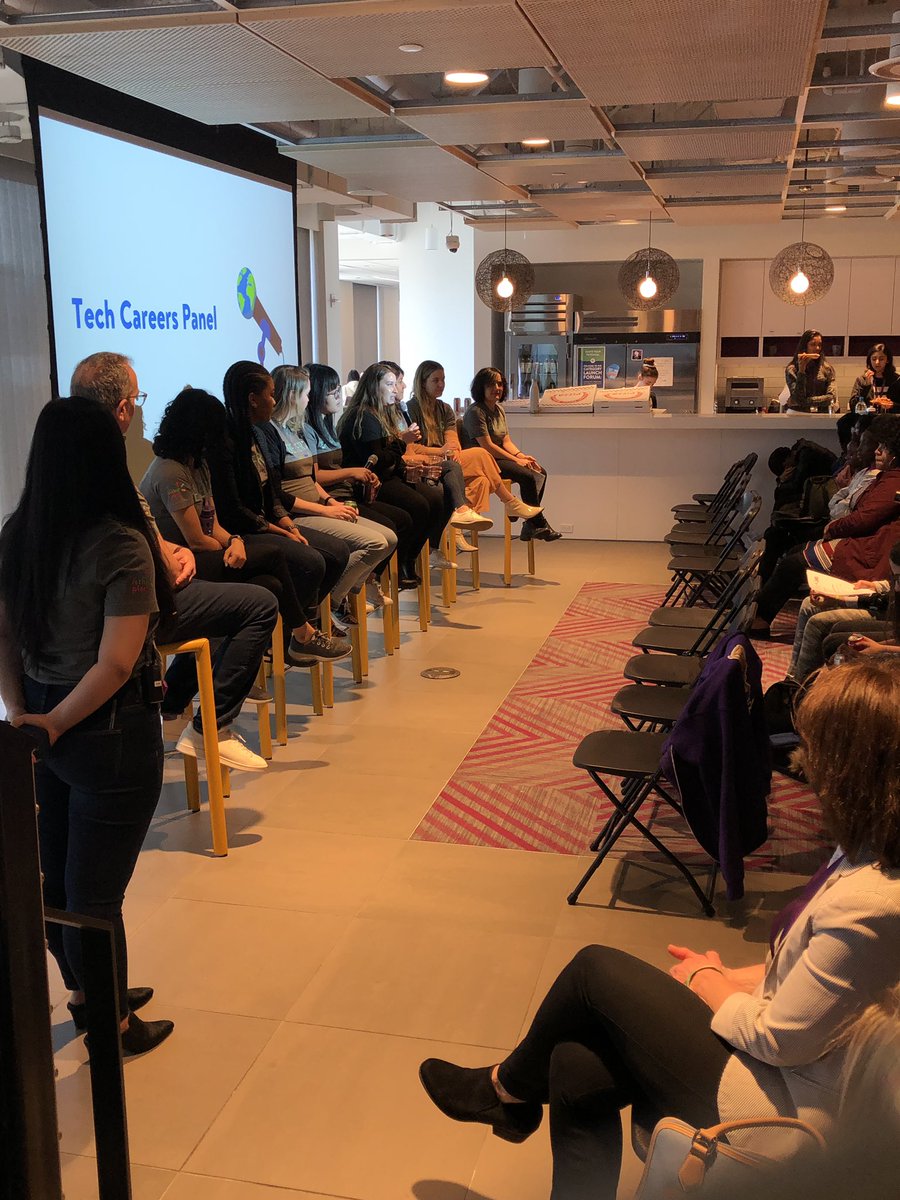 JetTechnology's tweet photo. Our panel’s advice:
• Advocate for yourself.
• Be persistent. Don’t give up!
• Don’t be afraid to ask for help. Ask questions.
• Meet people from different industries and walks of life. You can learn so much from them.
• It’s OK to make mistakes! #WalmartSTEM #GirlsWhoCode https://t.co/H8uiCJw9D3