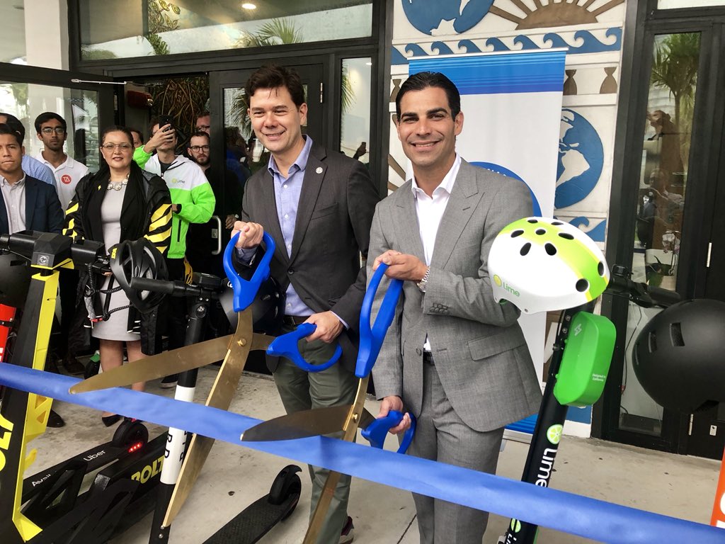 Mayor Francis Suarez on Twitter "A big day for mobility in Miami