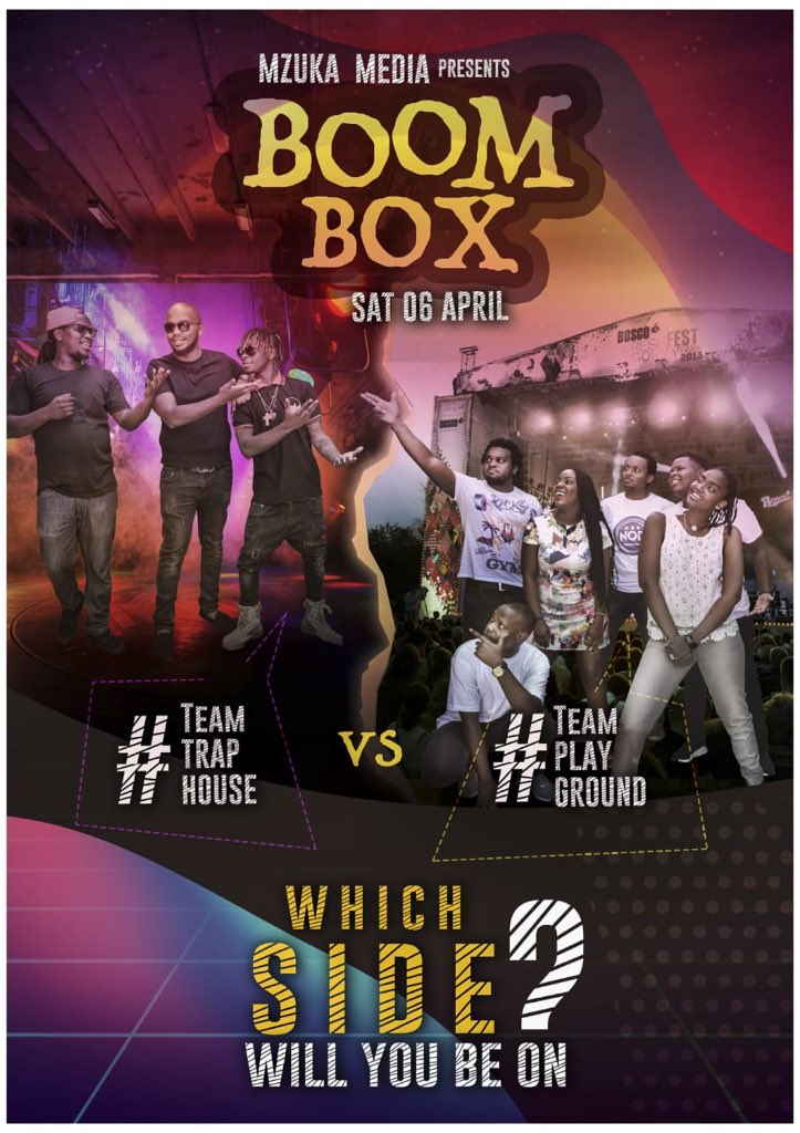 HomeboyzRadio's tweet photo. Which side will you be on??? Personally i am #team........
#TheBoombox
#TeamPlayGround
#TeamTrapHouse https://t.co/dg6HcAasQt