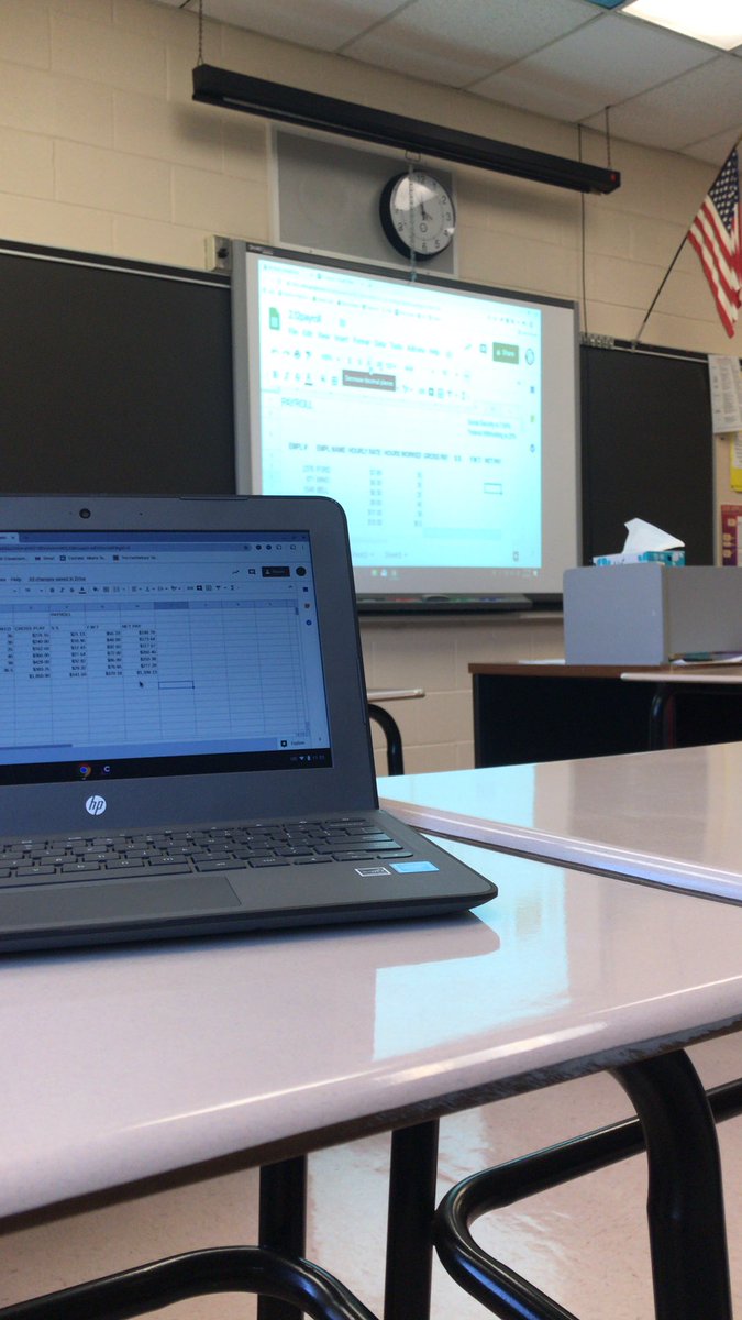 Learning google sheets today in my work/study class. <a href="/kfenlon67/">Kevin Fenlon</a> <a href="/JonTallamy/">Jon Tallamy</a> #budgets