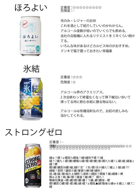 危ない ストロング ゼロ