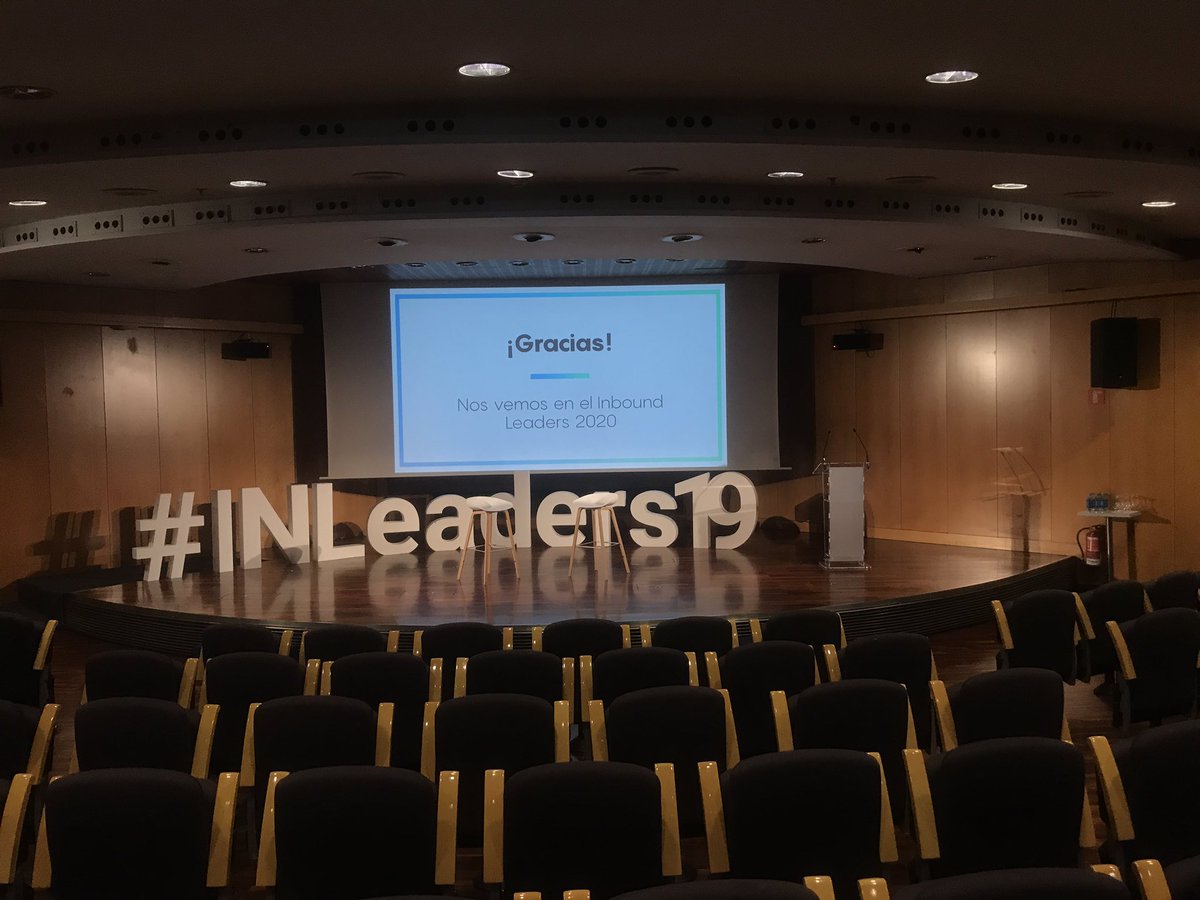 InboundLeaders's tweet photo. Finalizamos la séptima edición del #INLeaders19 ✨ Felices y muy agradecidos. Queremos daros las gracias a todos los que habéis asistido, a todos los ponentes, partners y al equipo de @InboundCycle. ¡Lo hemos conseguido un año más! Nos vemos en la próxima edición 🙌🏻👋🏻 https://t.co/3BLHbyfhD7