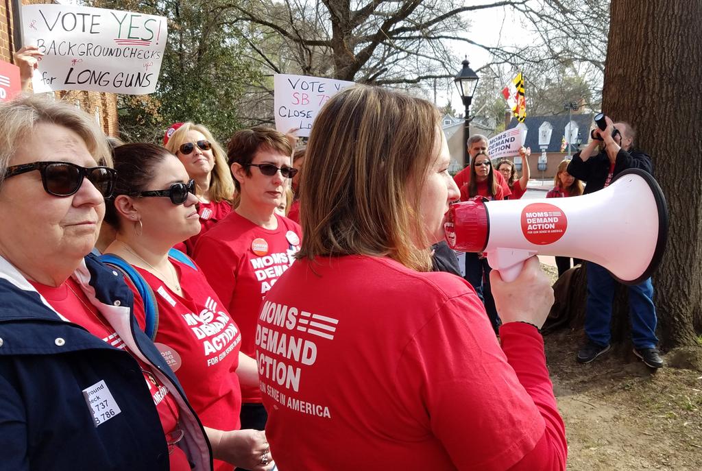 elaine_arn's tweet photo. MD @MomsDemand wants to keep long guns out of the hands of convicted criminals and domestic abusers. Pass #hb786 to close the background check loophole. #ProtectMD #MDGA19 https://t.co/HDGHajWqLH