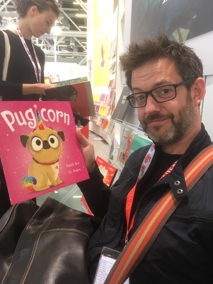 timbudgen's tweet photo. Back from a fantastic book fair in Bologna and a chance to share an exciting project that will be coming out later this year - my first picture book with Hachette (with glittery cover! )😀 https://t.co/SX76jUBdhi