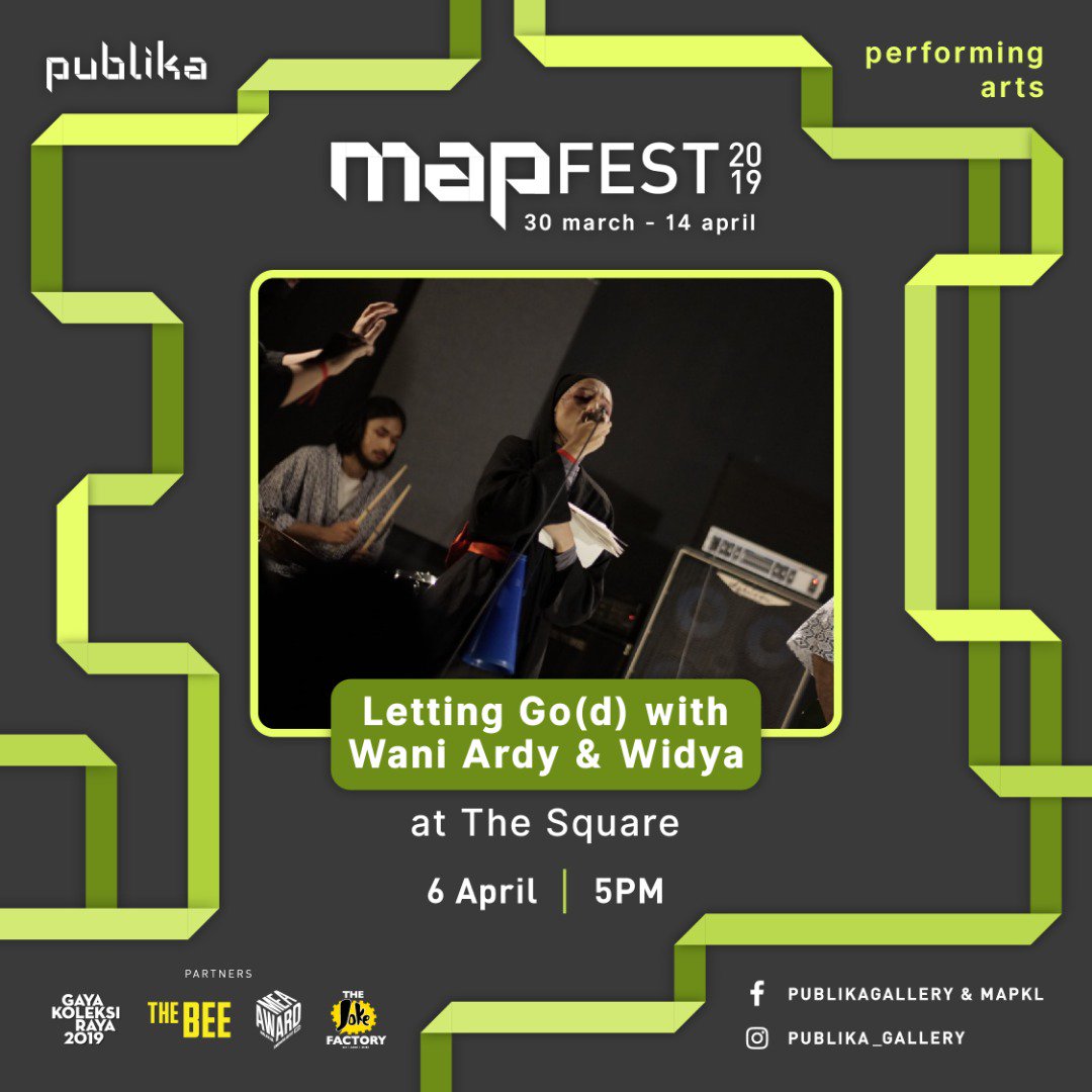 waniardy's tweet photo. MAP Fest 2019 presents
LETTING GO(D) WITH WANI ARDY & WIDYA
5pm
6 Apr
Saturday
The Square, Publika
This is a free showcase. Wani's latest book The Art of Letting Go(d) will be on sale too. See you this weekend insyaallah. Thank you.
#WIDYAmusic
#MAPfest2019
#theartoflettinggod https://t.co/C0JTdR83RL