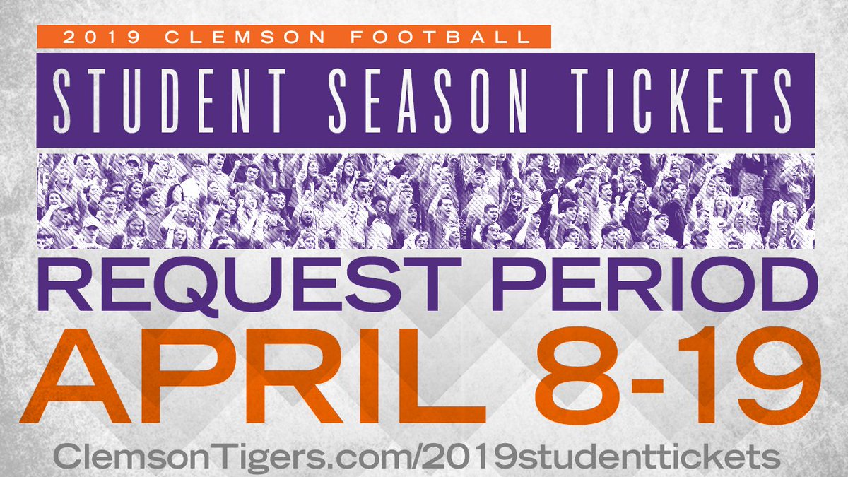 Clemson Athletics On Twitter Attention At Clemsonstudents
