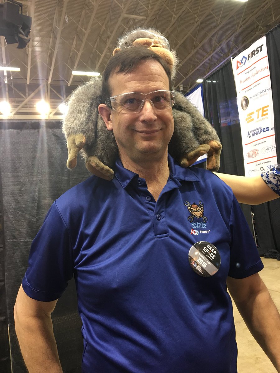 Our coach sometimes likes to take a break and monkey around! <a href="/TheEwingSchools/">Ewing Public Schools</a>