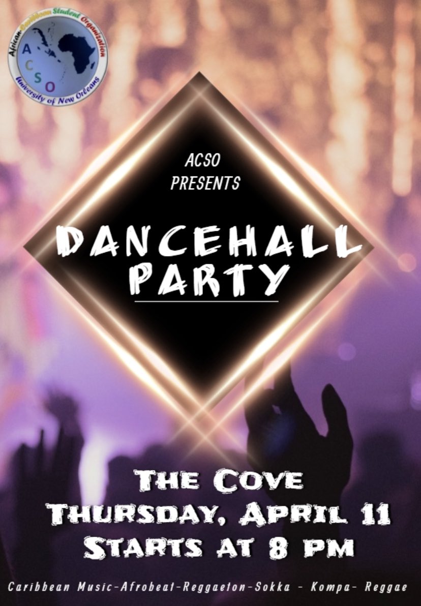 One week away! #UNODancehall located at The Cove