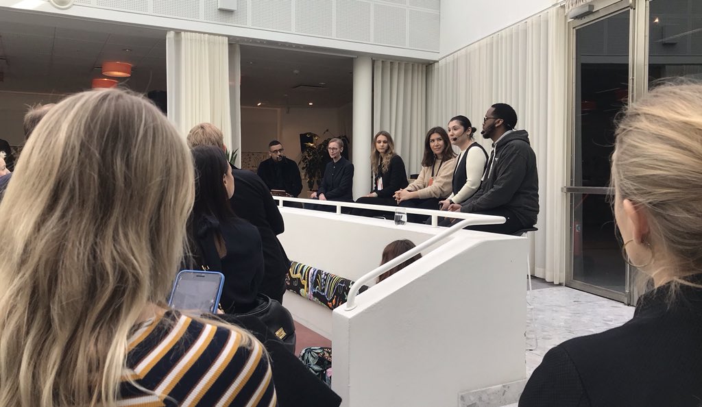 Interesting insights at <a href="/SweDemoDay/">SwedenDemoDay</a> with @SarahNoeckel from <a href="/dawncapital/">Dawn Capital</a> <a href="/SuzanHLindberg/">Suzan H Lindberg</a> from <a href="/volvocars/">Volvo Cars</a> Maryam Ghahremani from <a href="/Bambuser/">Bambuser</a> aswell as <a href="/HaiderSTHLM/">Haider Abdo</a> from @HelloReturnado on diversity. We have a lot more work to do by the sounds of it but we’re on the right track 🤓
