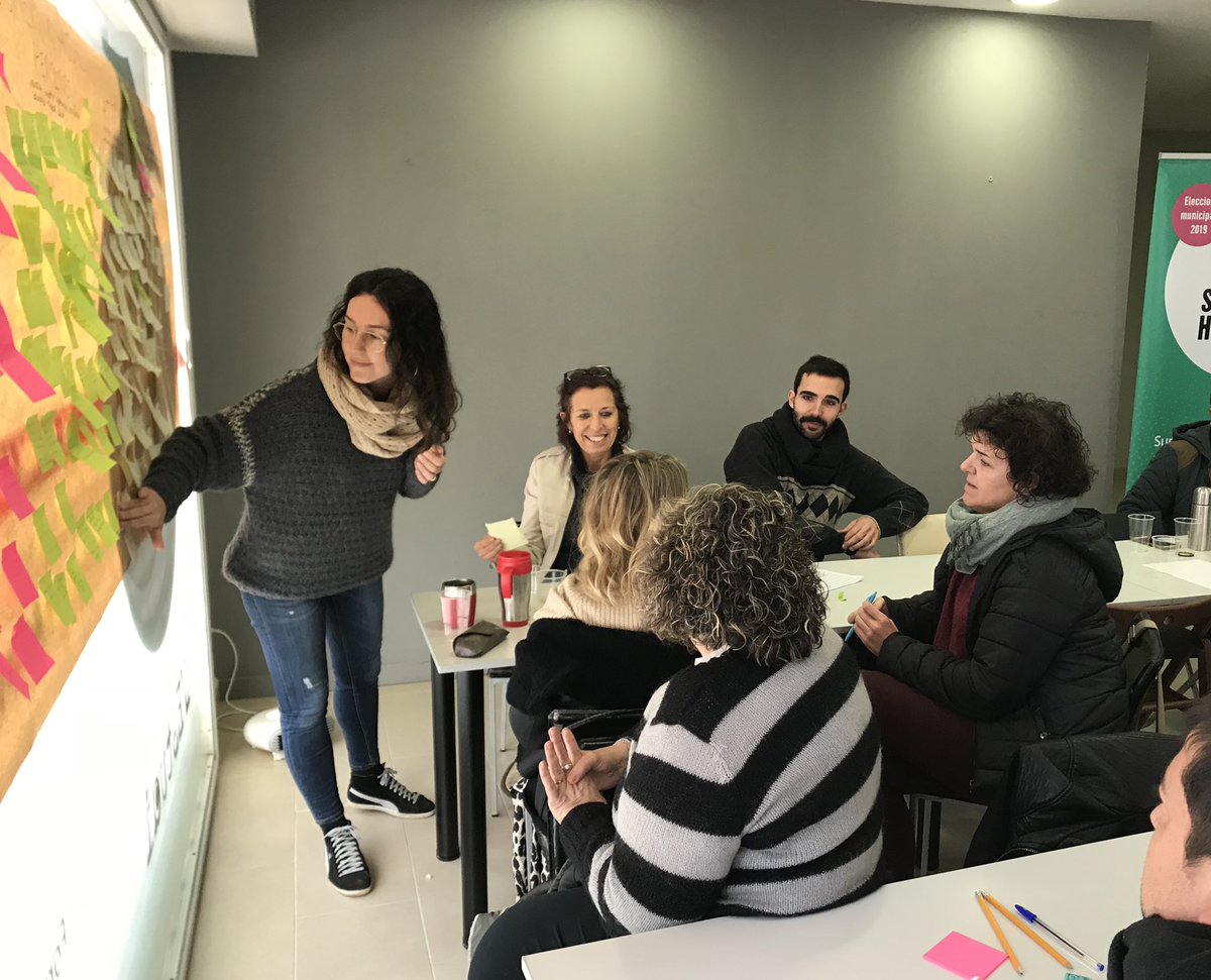 Des de #SumemperHostalric portem mesos treballant en el projecte #ElPobleQueVolem en diverses jornades participatives de treball. I tu, quin #hostalric vols?