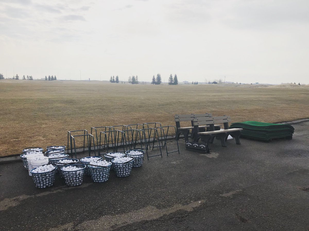 RedTailLanding's tweet photo. Only one more sleep until the Driving Range opens for the season (April 5th). The Range &amp; Hawks Nest Restaurant will be open daily from 9:00am to 8:00pm. Hope to see you tomorrow!
#yeggolf #golfedmonton #edmontongolf #golfyeg #drivingrange #golfseason #yeg https://t.co/vl5MDABqHf