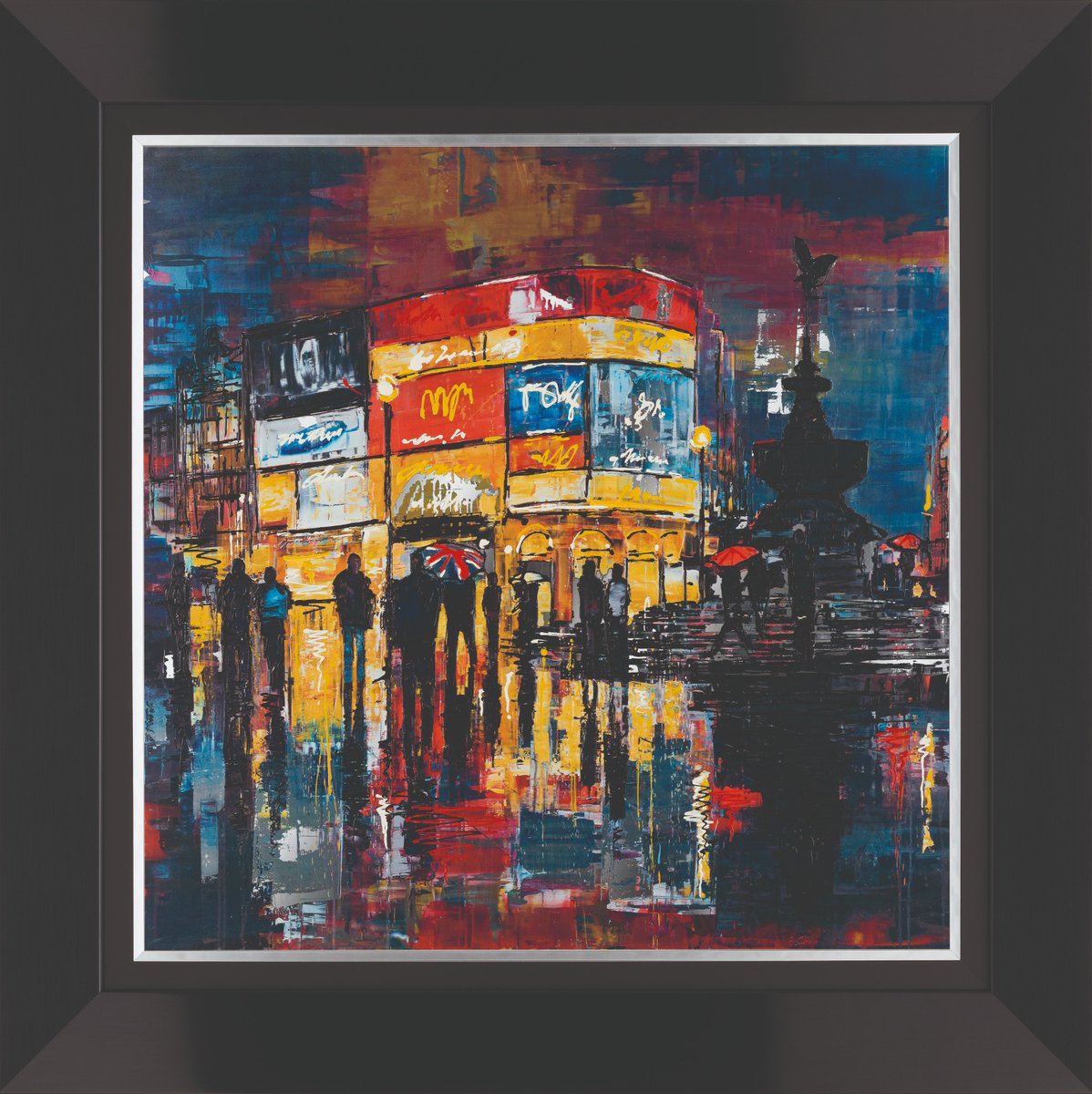 castlemailbox's tweet photo. New release to celebrate his debut solo exhibition in New York, @PaulKenton cityscapes London/New York. These are amazing! Now proudly showing in our gallery #comeandsee #painting #art #artworld #uk #usa #metal #exhibition #silver https://t.co/IXQzIzk33d